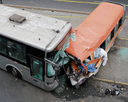 Accidente en Alfonso Ugarte