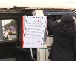 Empresa de transporte Los Olivos sube pases por extorsiones
